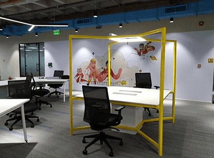 Open Seating - Tata Play Bangalore Office