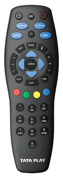 Tata Play Remote Tata Play Remote
