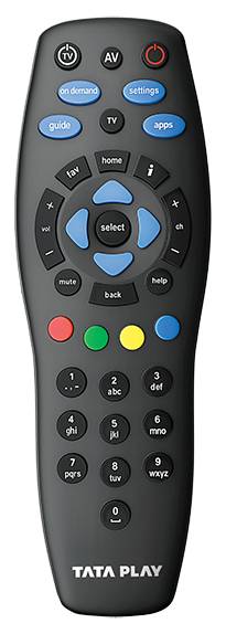 Tata Play universal remote