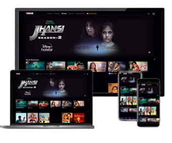 Binge App on TV Mobile