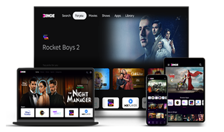 Enjoy your shows on multiple devices