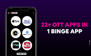 Tata Play Binge – Stream Premium OTT Apps to Your Mobile & TV
