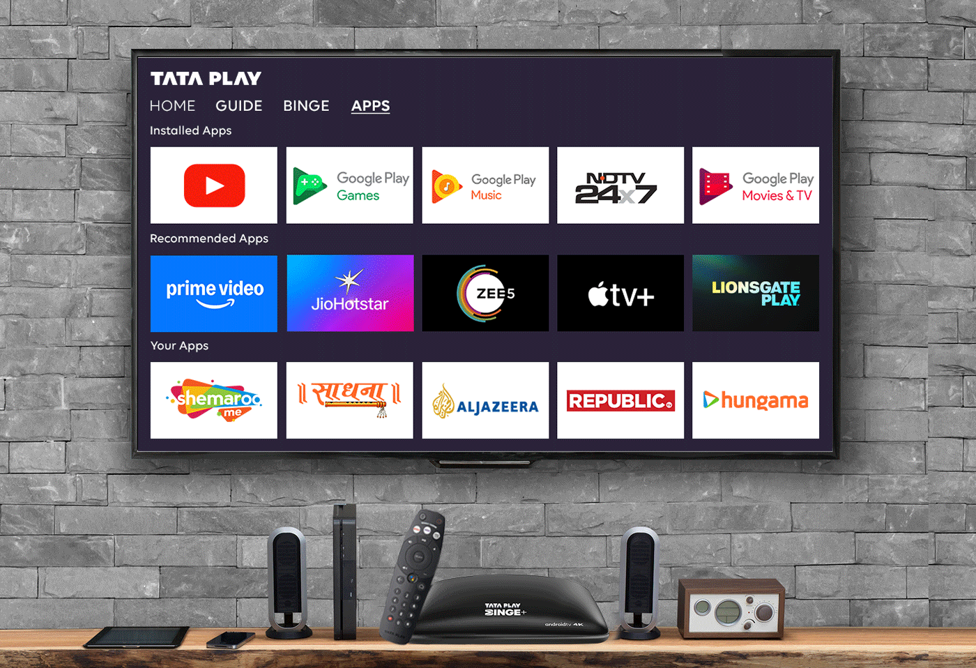 Tatat Play Binge Banner