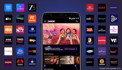 Tata Play Binge App Features OTT