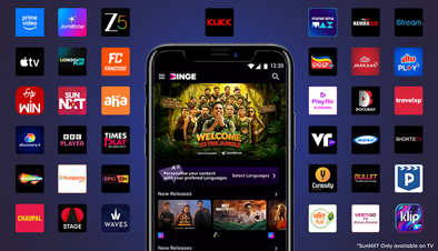 Tata Play Binge App Features OTT