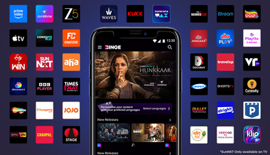Tata Play Binge App Features OTT