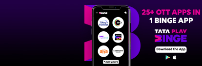 Tata Play Binge - 25 OTTs in one Mobile App