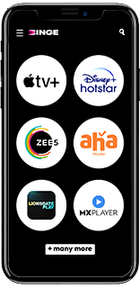 Watch 22+ OTT apps in one Binge app