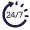 24by7 Icon